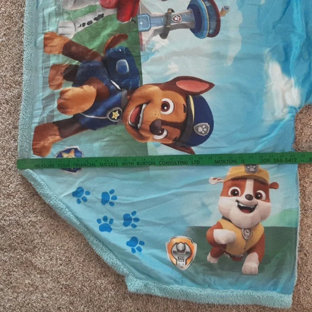 Kids Terry Hooded Towel Blanket Paw Patrol